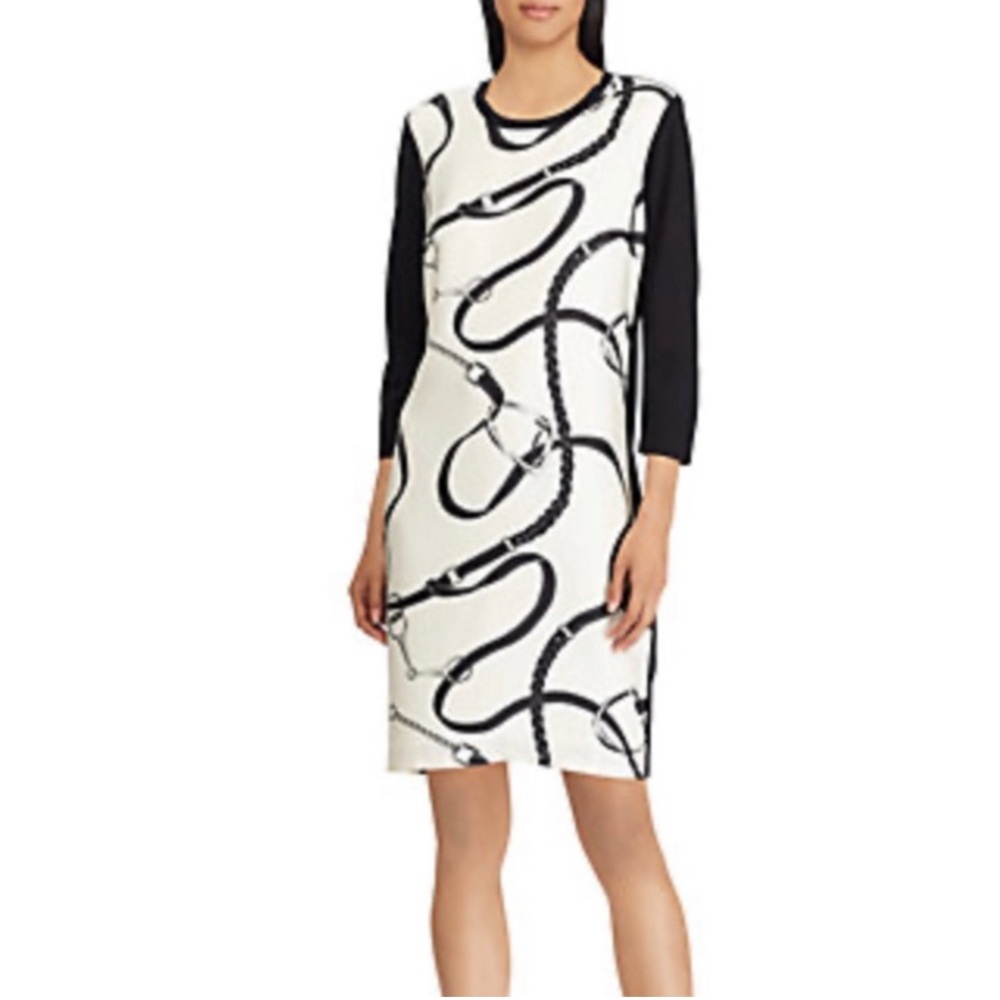 Lauren by Ralph Lauren Equestrian Theme Dress